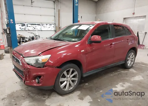 2015 Mitsubishi Outlander Sport Es из США, поврежденный, VIN 4A4AP3AU7FE053642